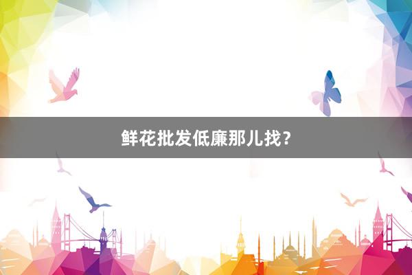 鲜花批发低廉那儿找？